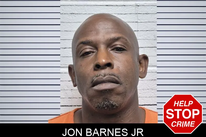 Jon Barnes Jr mugshot
