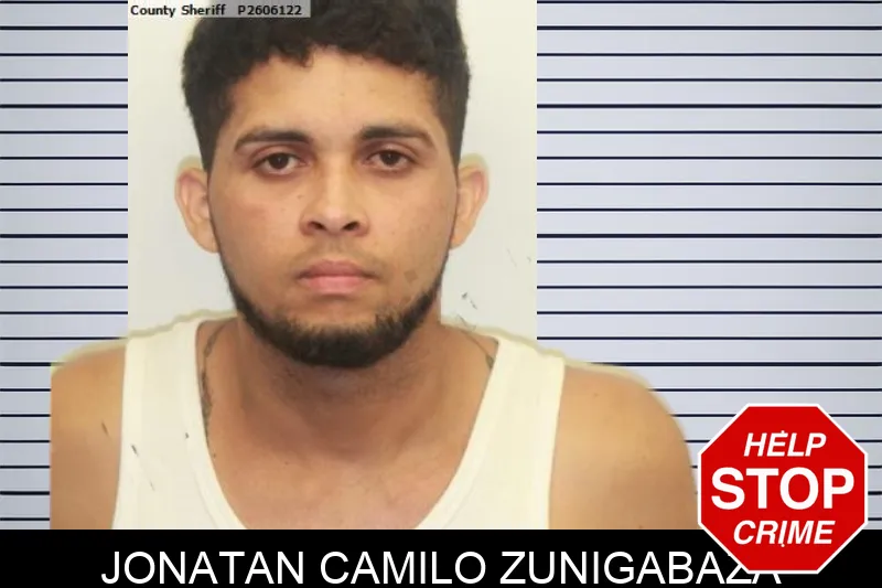 Jonatan Camilo Zunigabaza mugshot