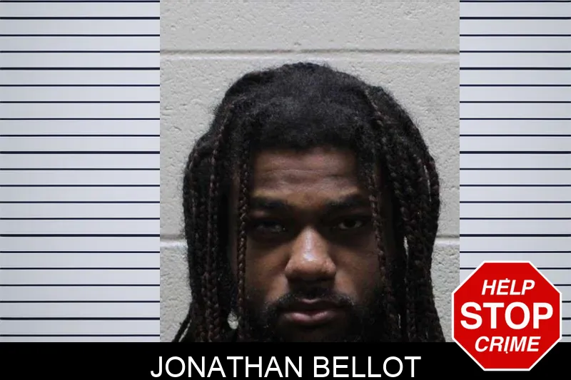 Jonathan Bellot mugshot