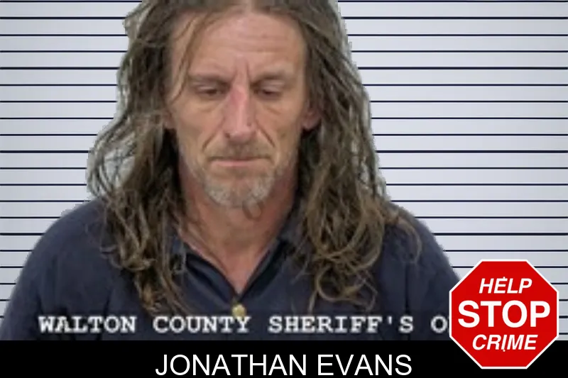 Jonathan Evans mugshot – Walton County , Georgia Jonathan Evans mugshot