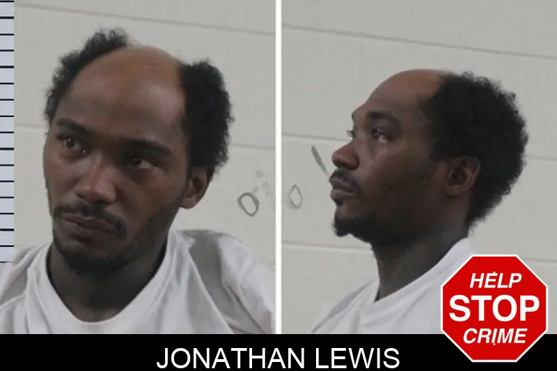 Jonathan Lewis mugshot