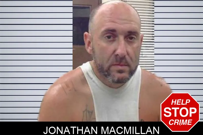Jonathan Macmillan mugshot