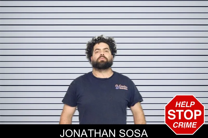 Jonathan Sosa mugshot