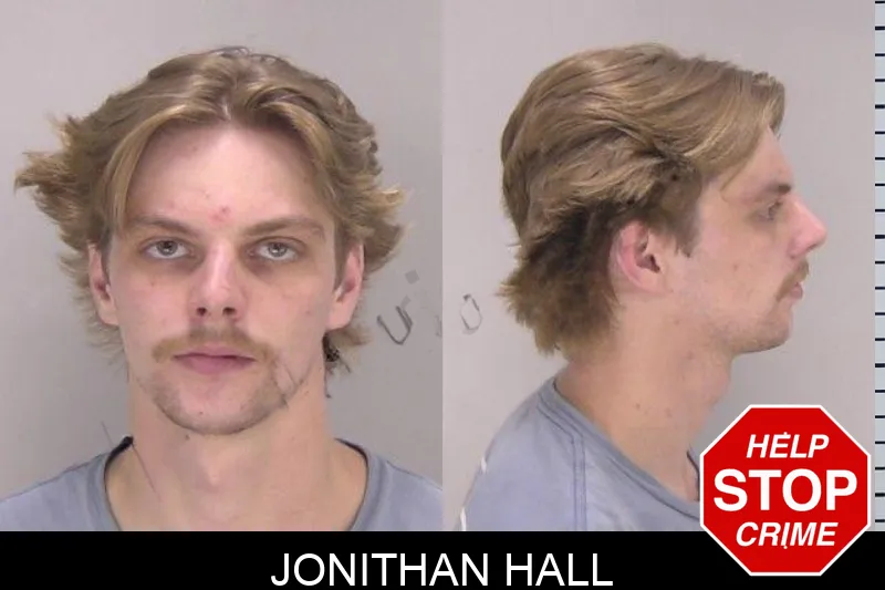 Jonithan Hall mugshot