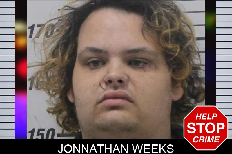 Jonnathan Weeks mugshot