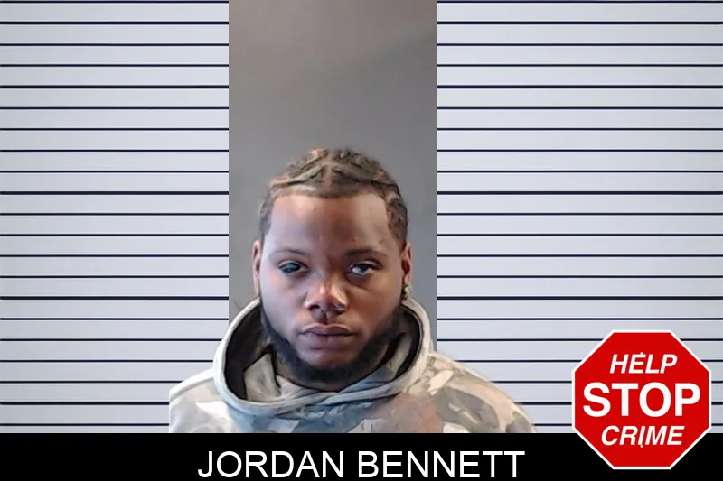 Jordan Bennett mugshot