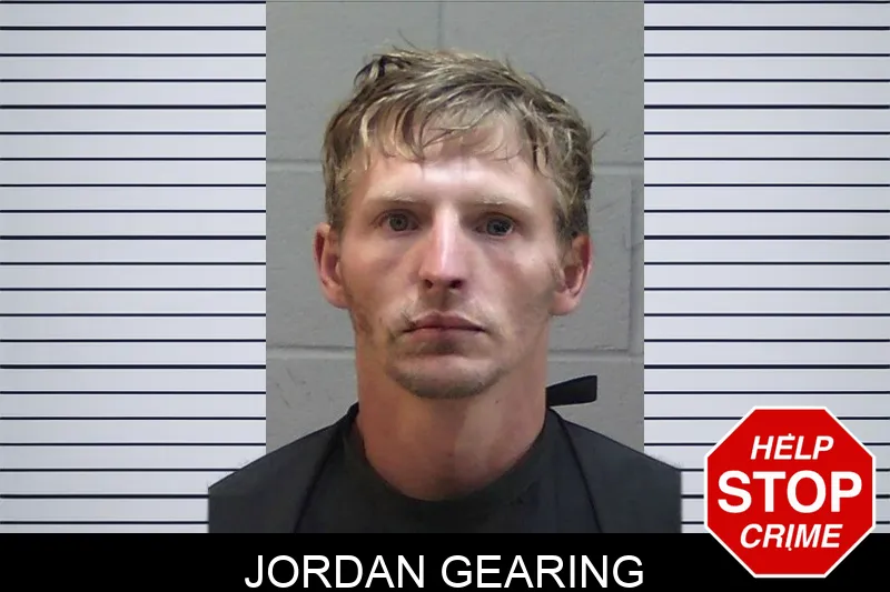 Jordan Gearing mugshot – Madison County , Georgia Jordan Gearing mugshot