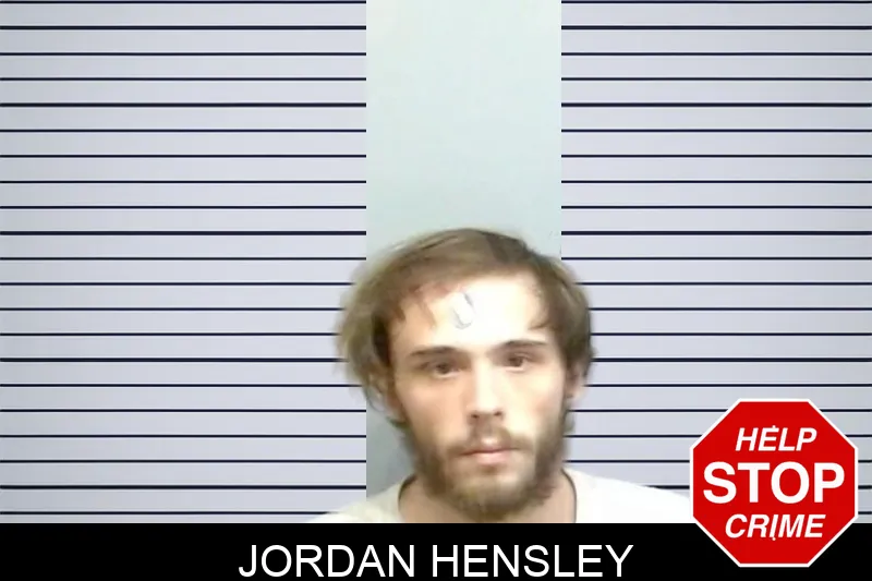 Jordan Hensley mugshot