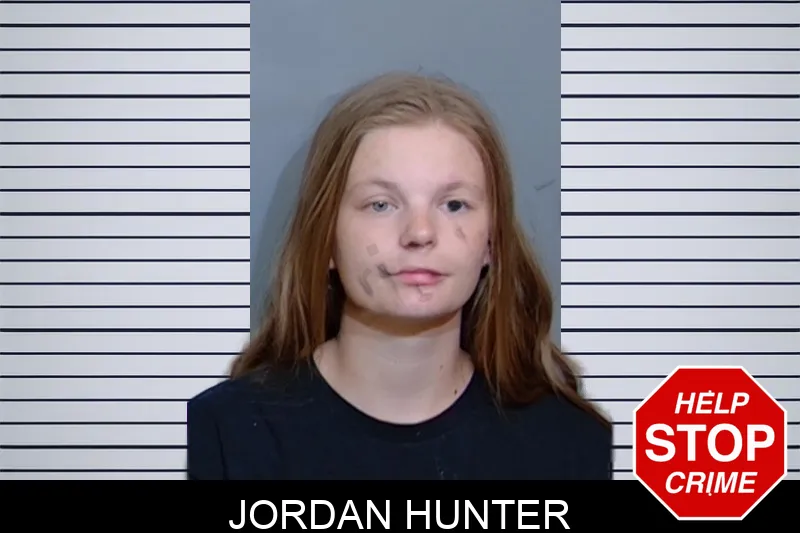 Jordan Hunter mugshot