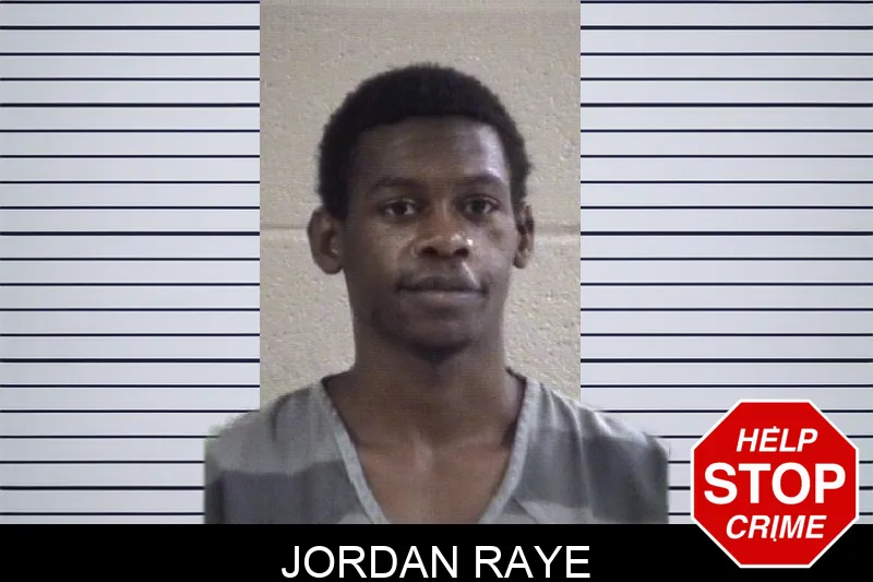 Jordan Raye mugshot