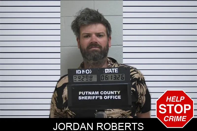 Jordan Roberts mugshot