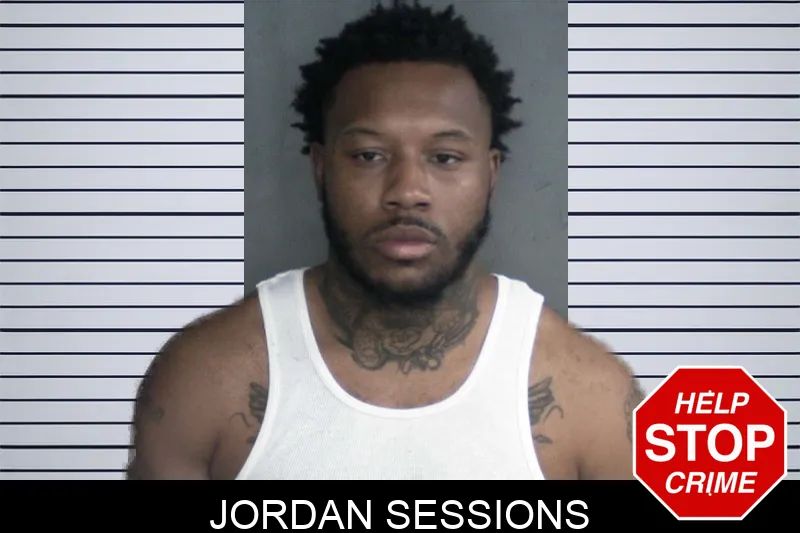 Jordan Sessions mugshot