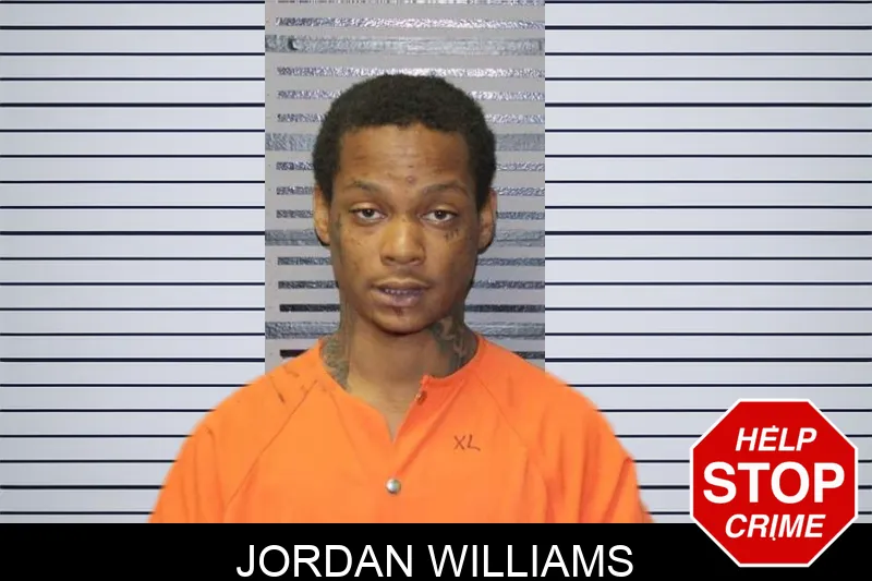 Jordan Williams mugshot