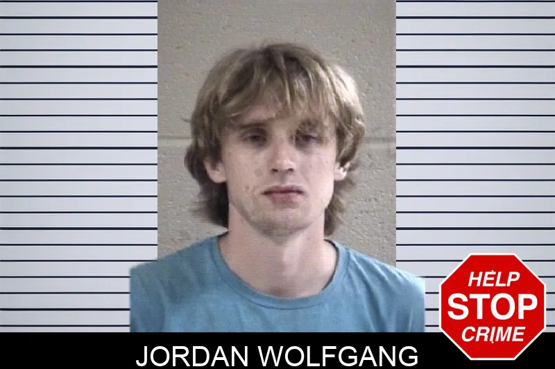 Jordan Wolfgang mugshot