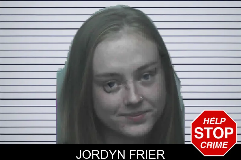 Jordyn Frier mugshot