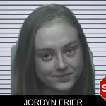 Jordyn Frier mugshot