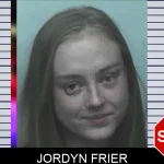 Jordyn Frier mugshot