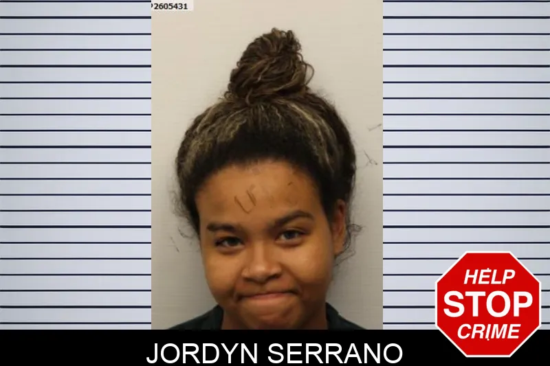 Jordyn Serrano mugshot