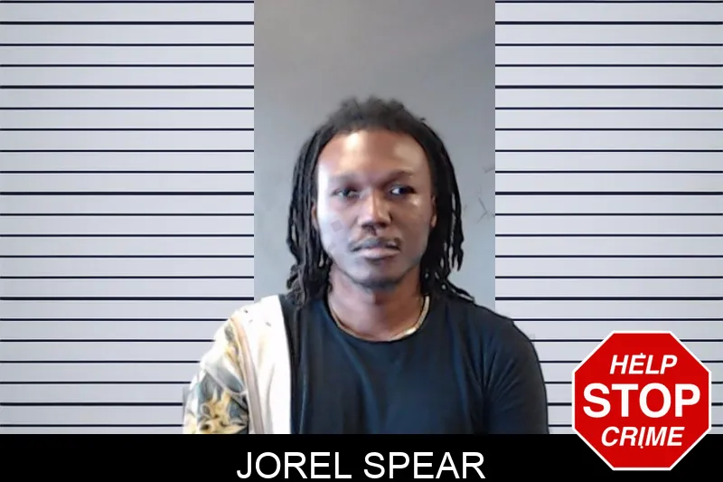 Jorel Spear mugshot