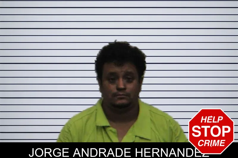 Jorge Andrade Hernandez mugshot