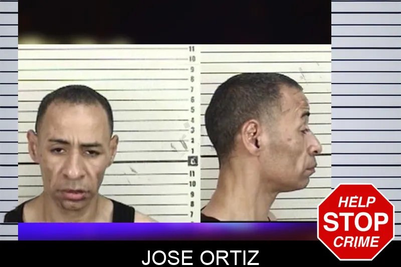 Jose Ortiz mugshot