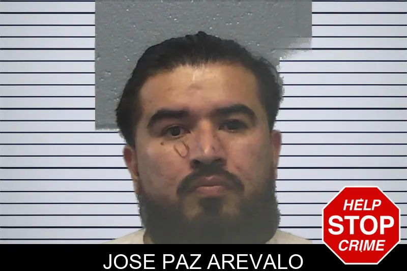 Jose Paz Arevalo mugshot