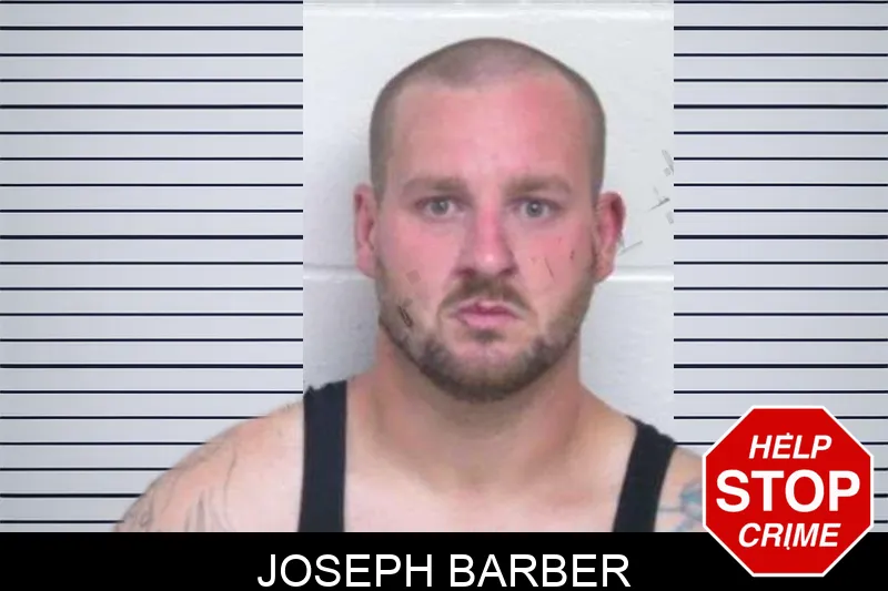 Joseph Barber mugshot