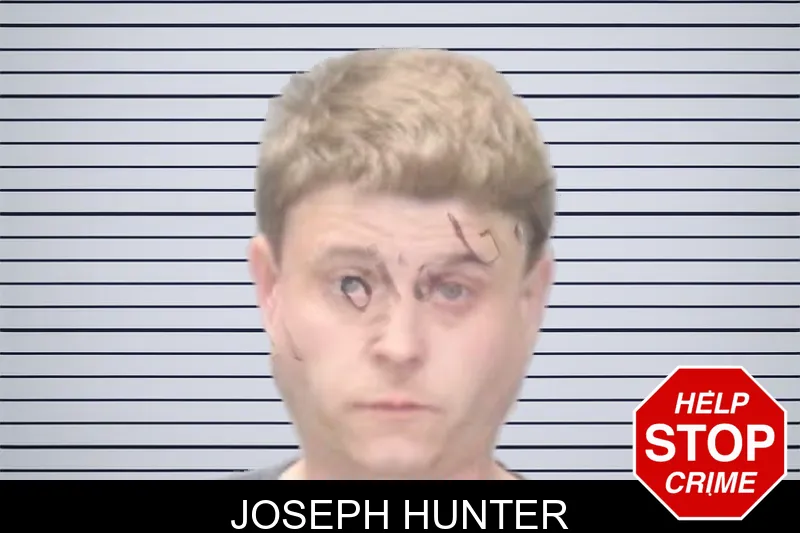 Joseph Hunter mugshot