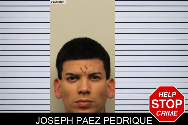 Joseph Paez Pedrique mugshot