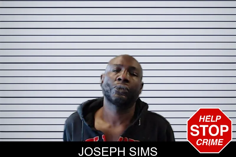 Joseph Sims mugshot