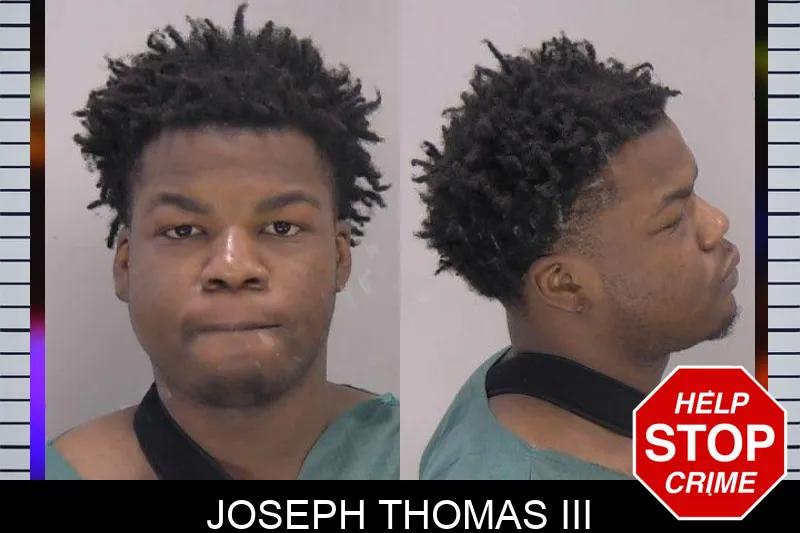 Joseph Thomas III mugshot