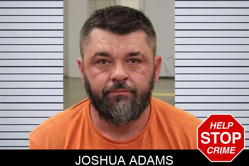 Joshua Adams mugshot