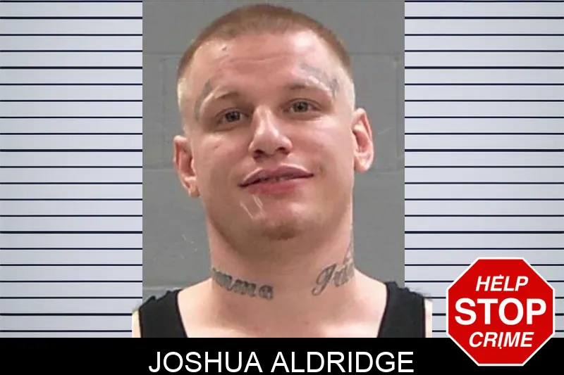 Joshua Aldridge mugshot