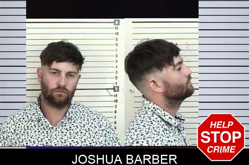 Joshua Barber mugshot