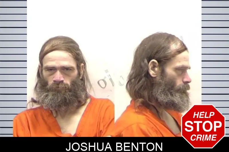 Joshua Benton mugshot