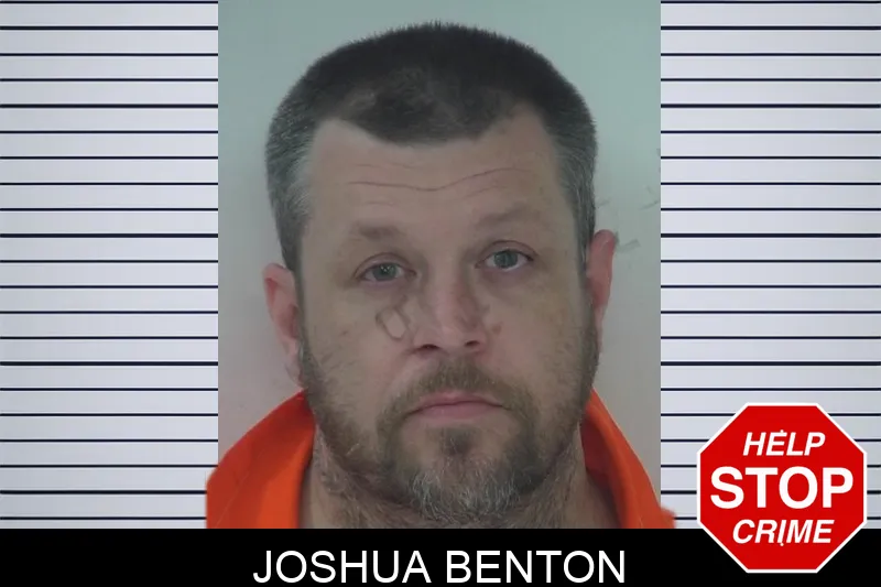 Joshua Benton mugshot