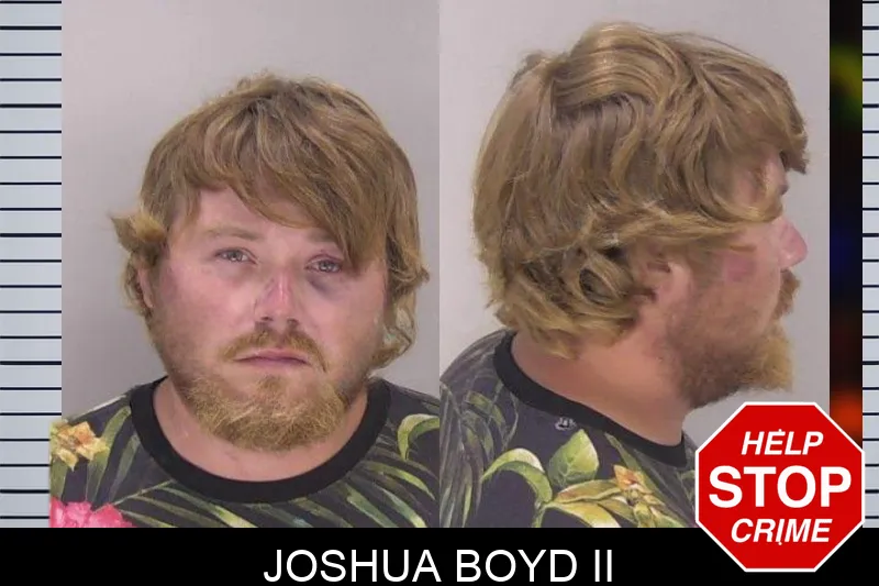 Joshua Boyd II mugshot