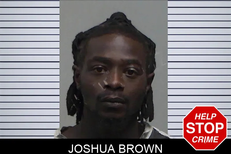 Joshua Brown mugshot