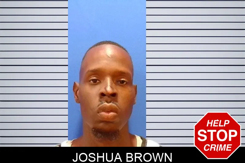 Joshua Brown mugshot