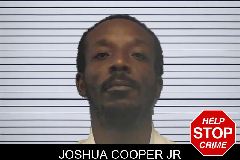Joshua Cooper Jr mugshot