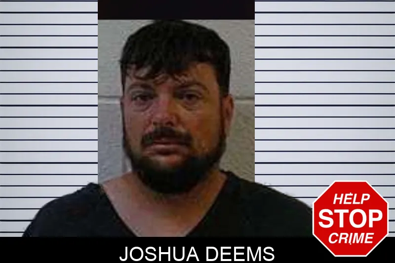 Joshua Deems mugshot