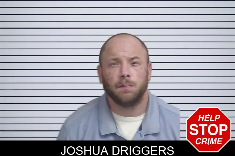Joshua Driggers mugshot