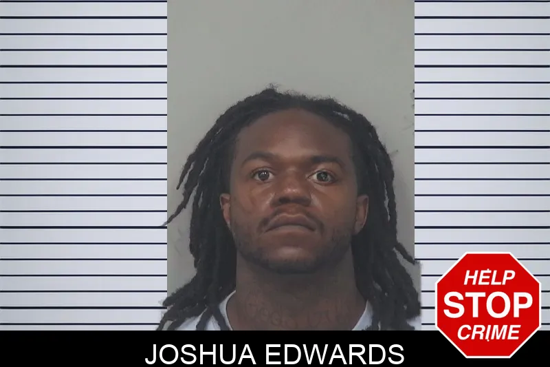 Joshua Edwards mugshot