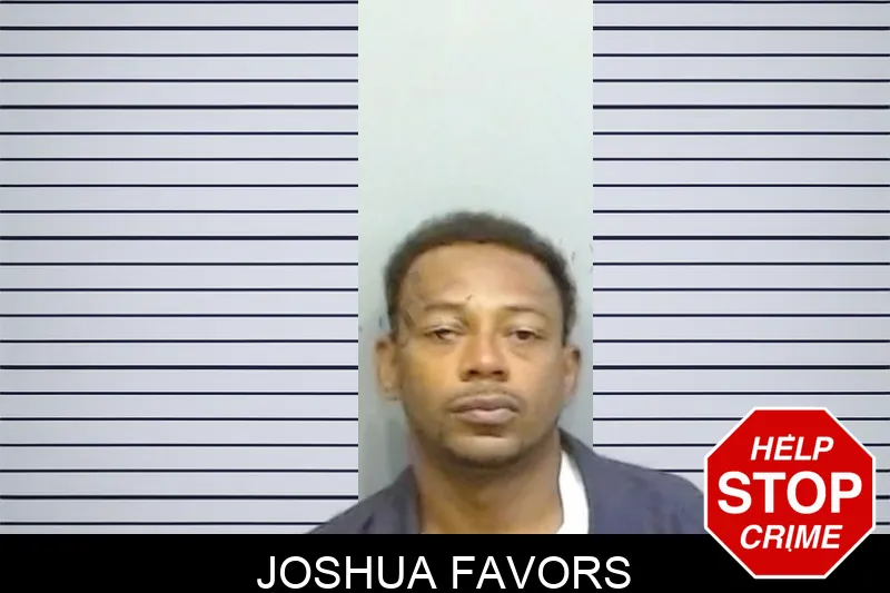 Joshua Favors mugshot