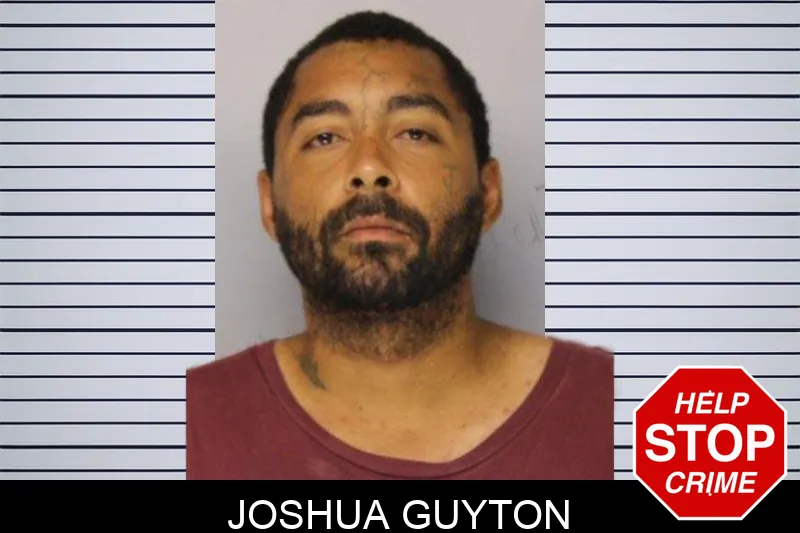 Joshua Guyton mugshot