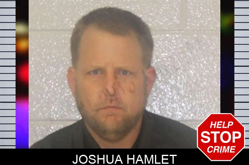 Joshua Hamlet mugshot