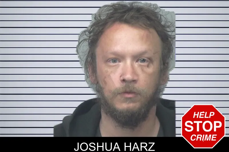 Joshua Harz mugshot