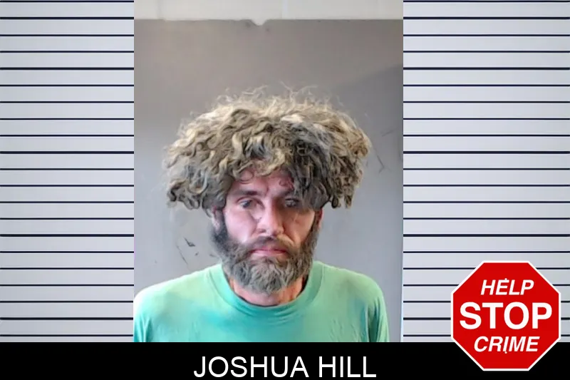 Joshua Hill mugshot