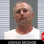 Joshua McDade mugshot