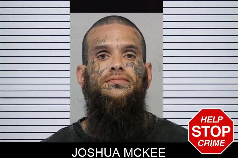 Joshua McKee mugshot